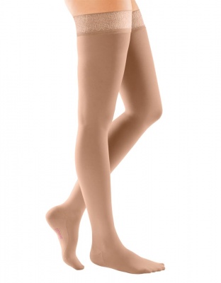 Компрессионные чулки с кружевной резинкой Mediven Comfort (II класс, 23-32 мм. рт. ст.)